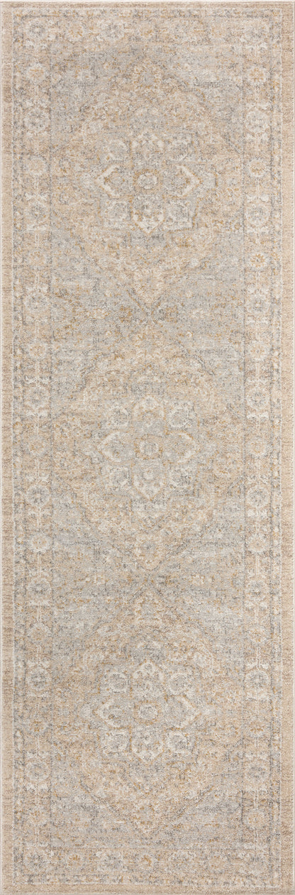 Loloi Odette ODT-05 Beige / Silver Area Rug