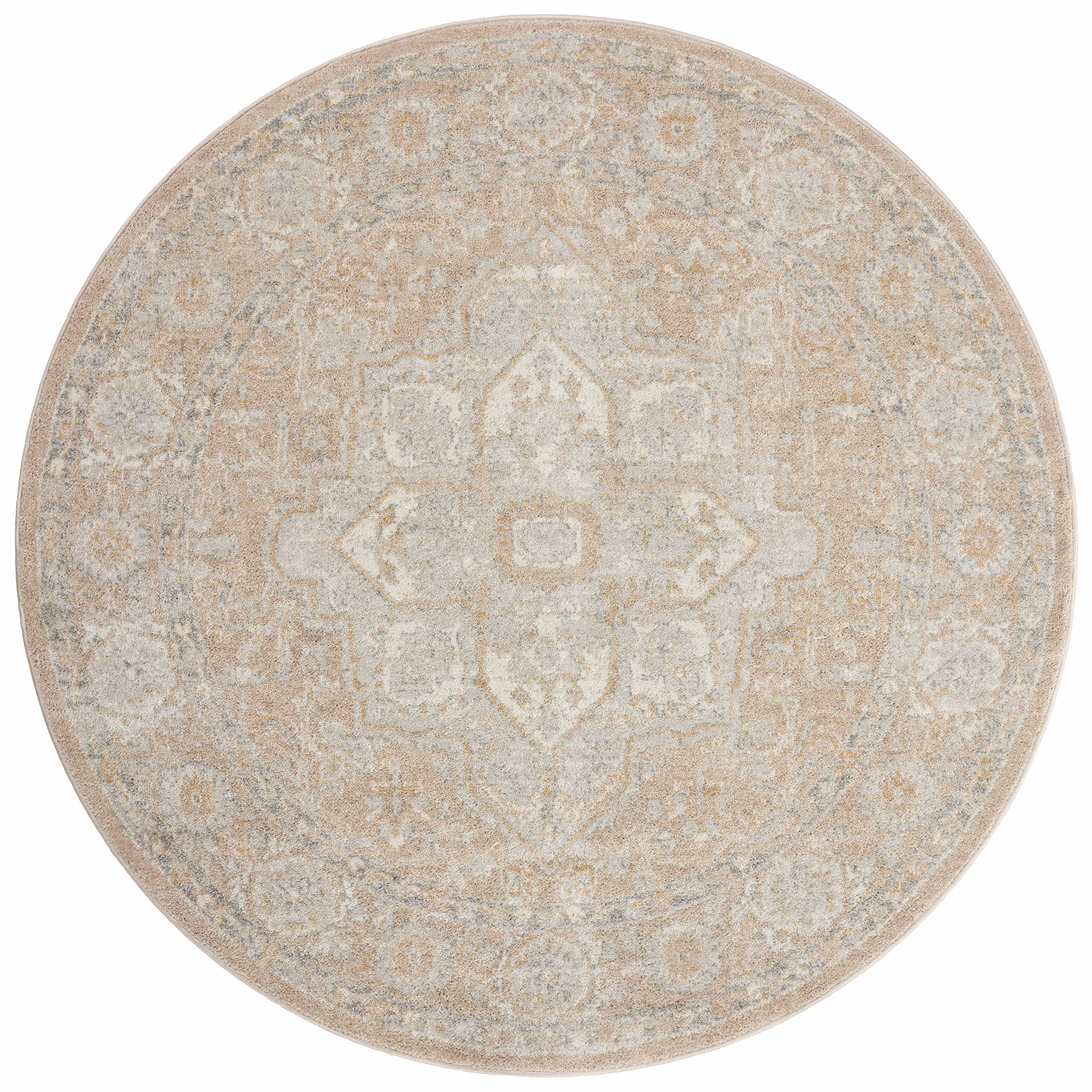 Loloi Odette ODT-05 Beige / Silver Area Rug