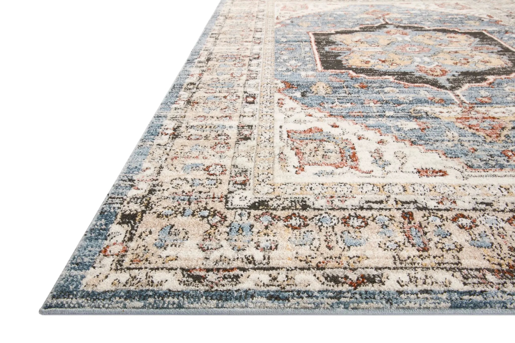 Odette ODT-06 Sky / Multi Area Rug by Loloi