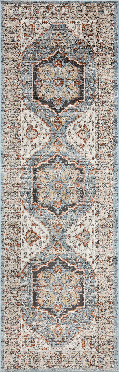 Loloi Odette ODT-06 Sky / Multi Area Rug