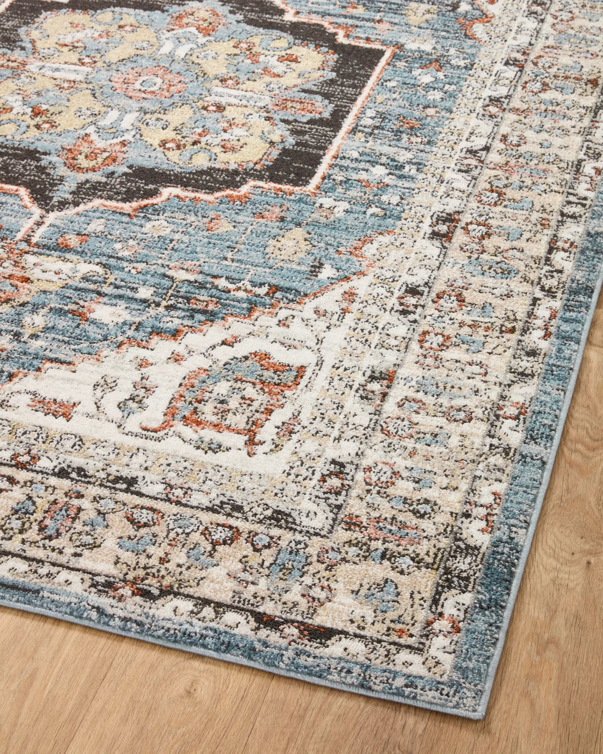 Odette ODT-06 Sky / Multi Area Rug by Loloi