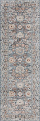 Loloi Odette ODT-07 Sky / Rust Area Rug