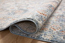 Loloi Odette ODT-07 Sky / Rust Area Rug