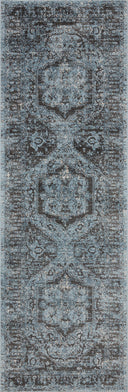 Loloi Odette ODT-08 Sky / Charcoal Area Rug