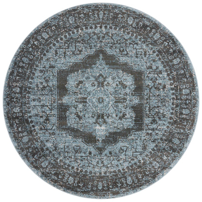 Loloi Odette ODT-08 Sky / Charcoal Area Rug