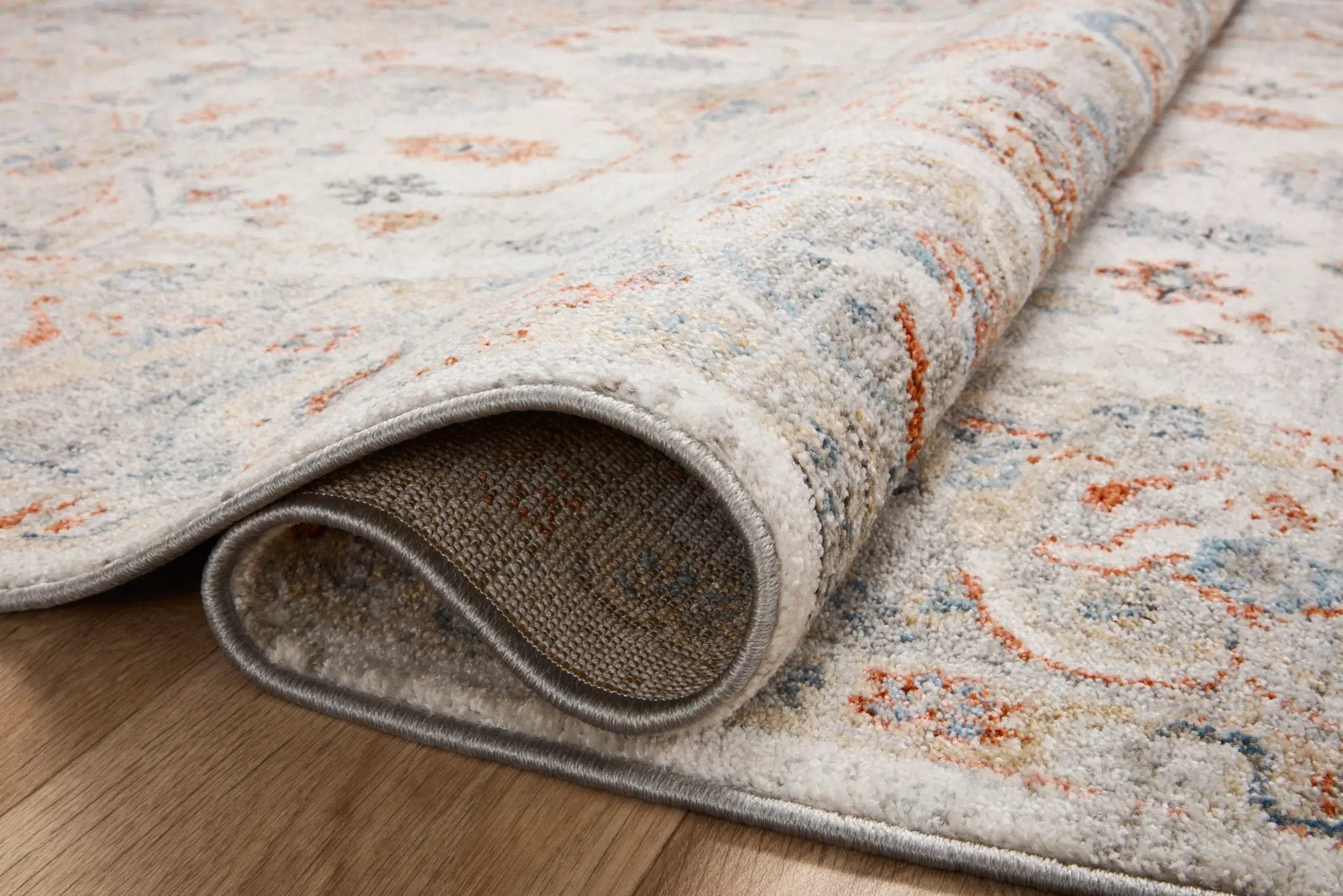 Odette ODT-09 Ivory / Multi Area Rug by Loloi