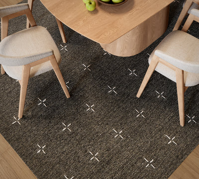 Momeni Oliver OLI-2 Charcoal Area Rug