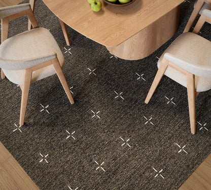 Momeni Oliver OLI-2 Charcoal Area Rug