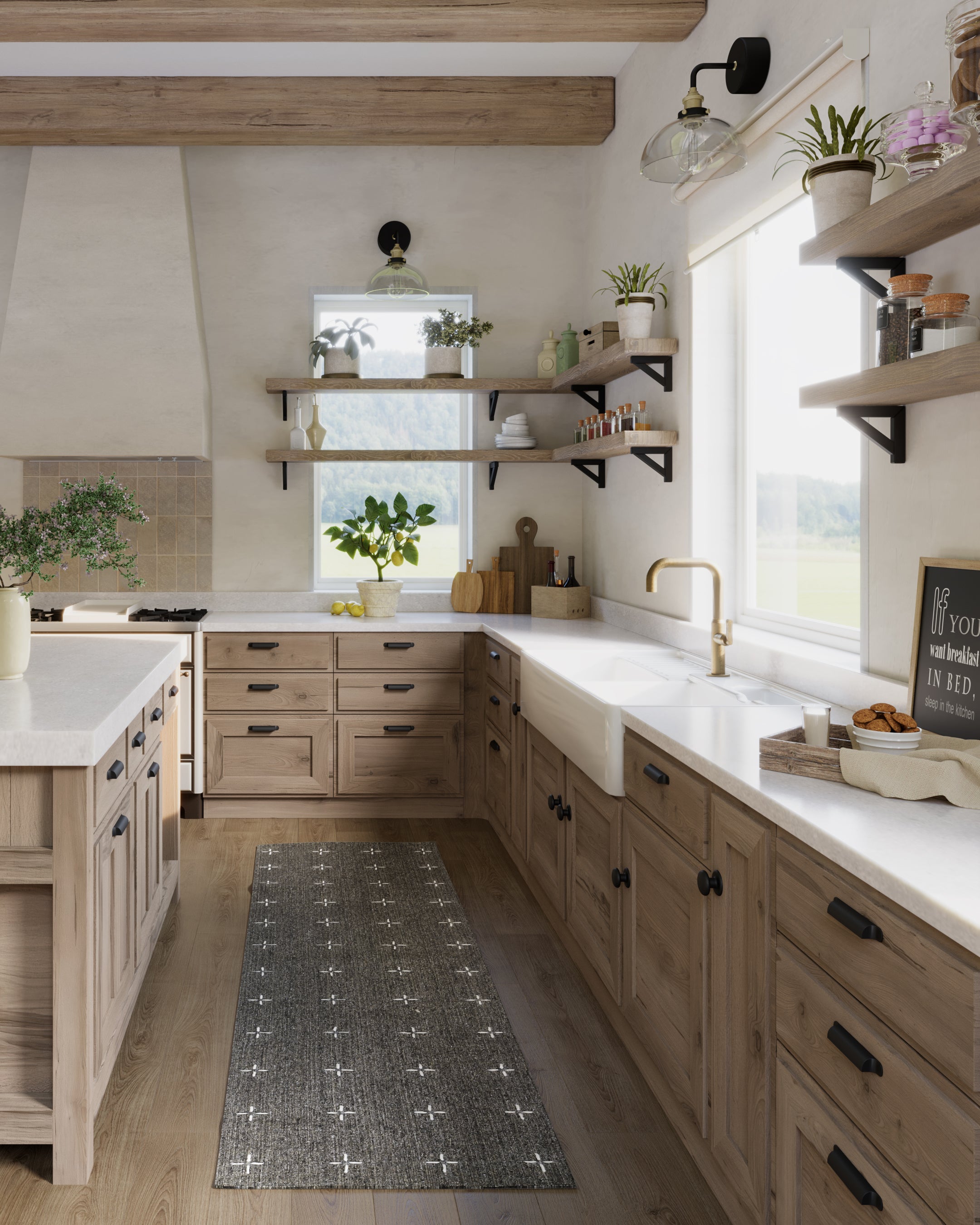 Momeni Oliver OLI-2 Charcoal Area Rug