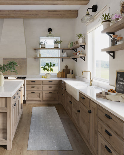 Momeni Oliver OLI-2 Light Blue Area Rug