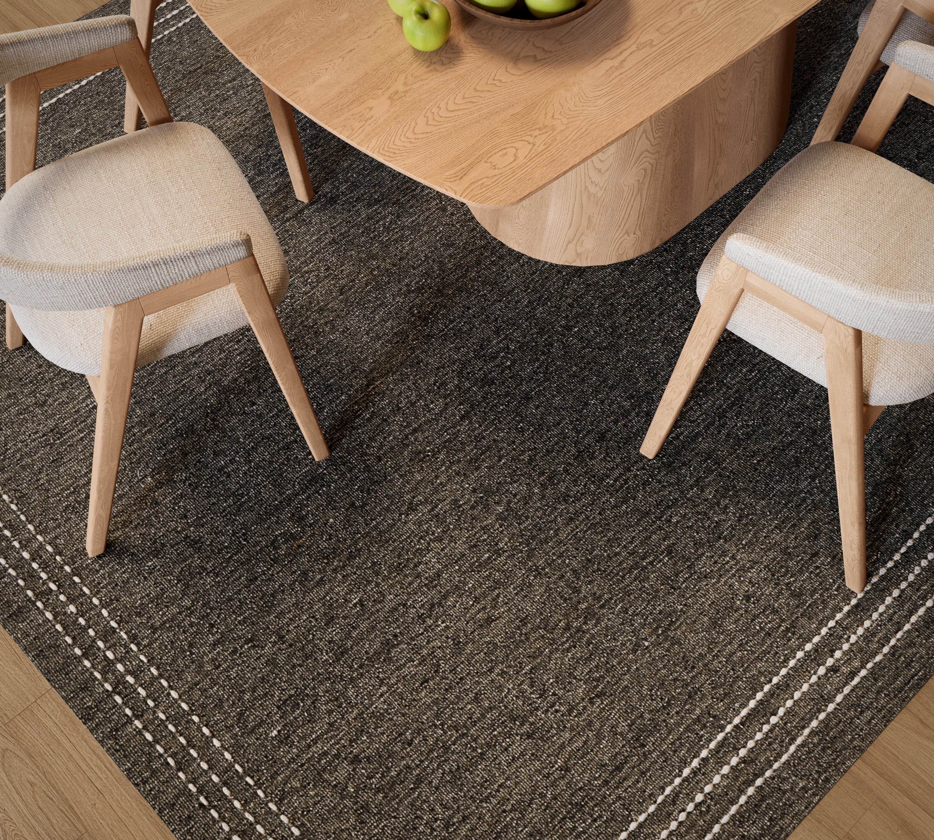 Momeni Oliver OLI-3 Charcoal Area Rug