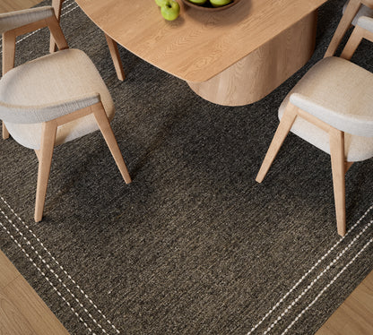 Momeni Oliver OLI-3 Charcoal Area Rug