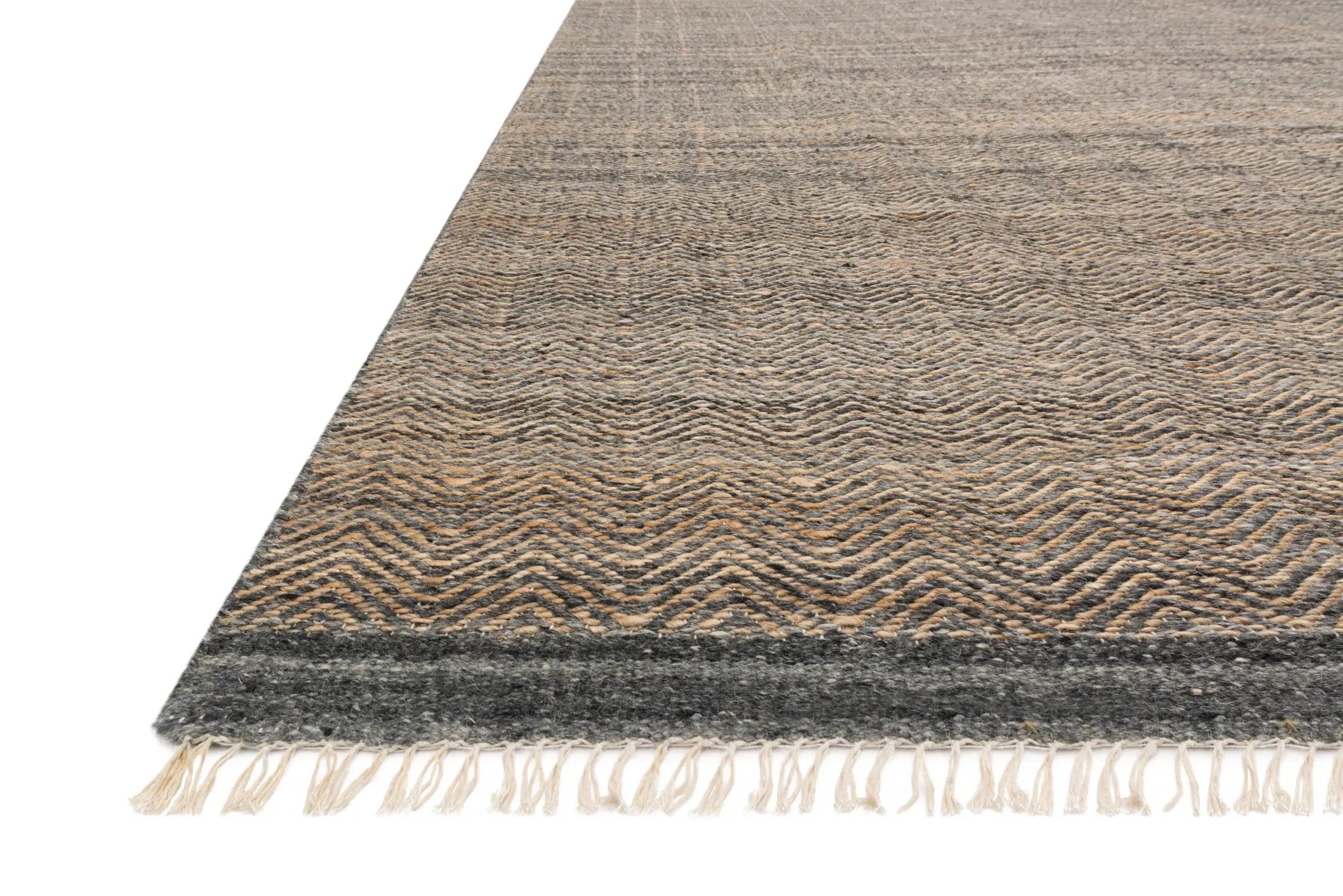 Omen OME-01 Ink Area Rug by Loloi