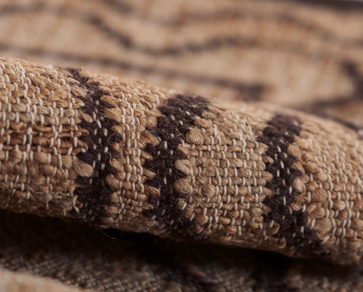 Orchard ORC-1 (Ripple) Brown Area Rug by Erin Gates by Momeni