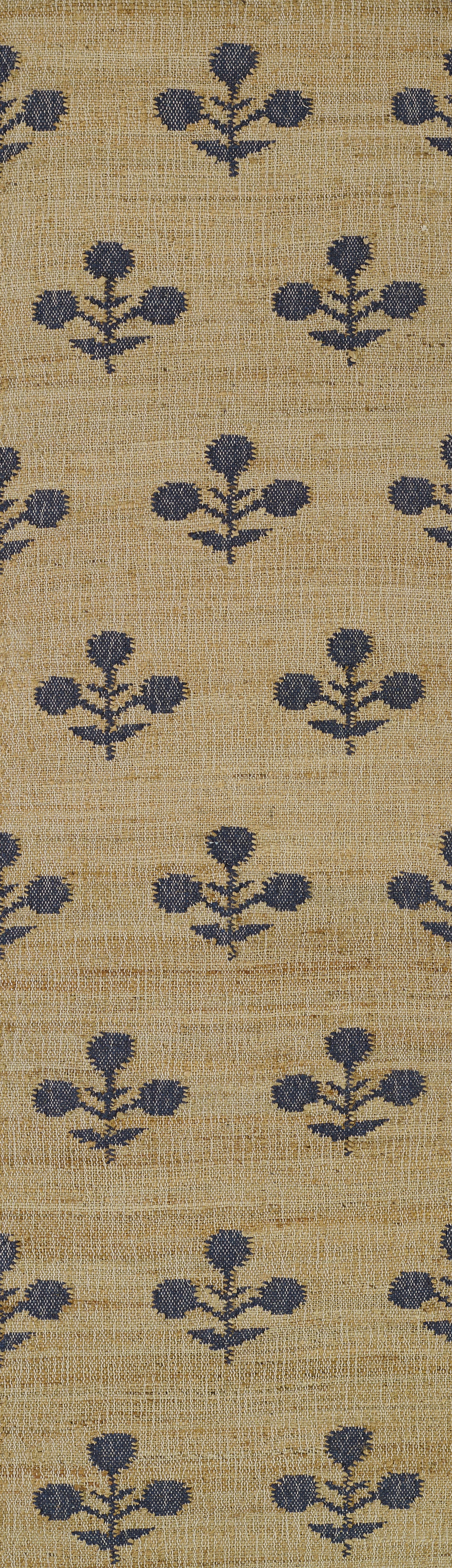 Erin Gates Orchard ORC-2 Blue Bloom Hand Woven Area Rug by Momeni