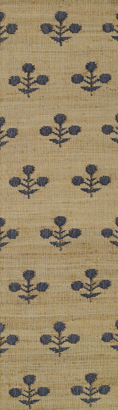Erin Gates Orchard ORC-2 Blue Bloom Hand Woven Area Rug by Momeni