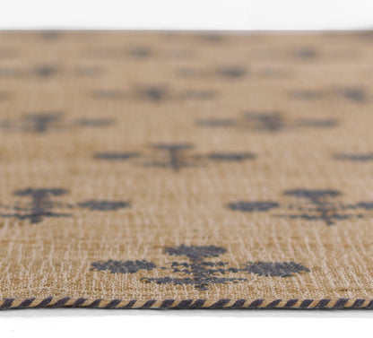 Erin Gates Orchard ORC-2 Blue Bloom Hand Woven Area Rug by Momeni