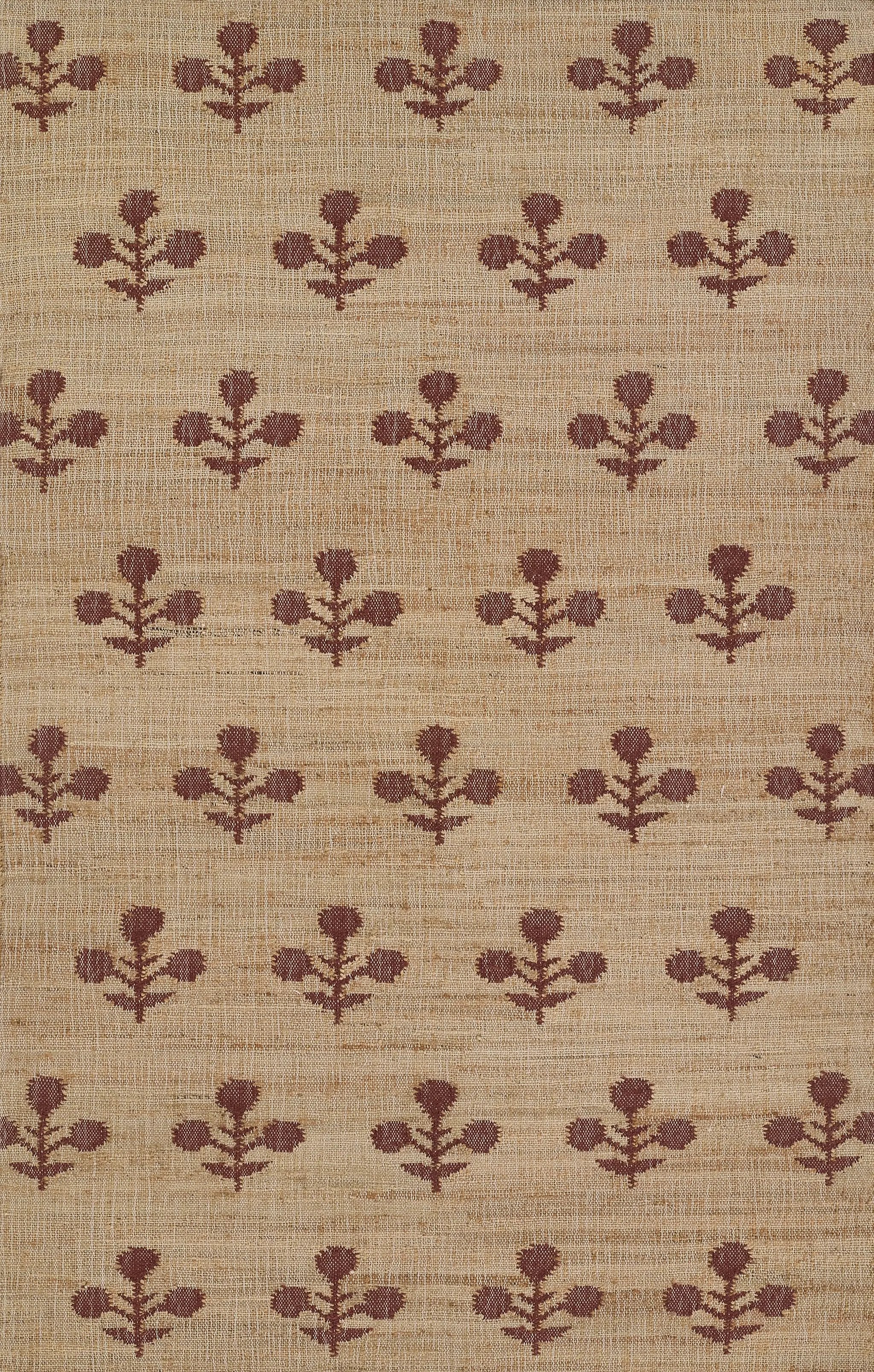 Orchard ORC-2 (Bloom) Rust Area Rug by Erin Gates by Momeni