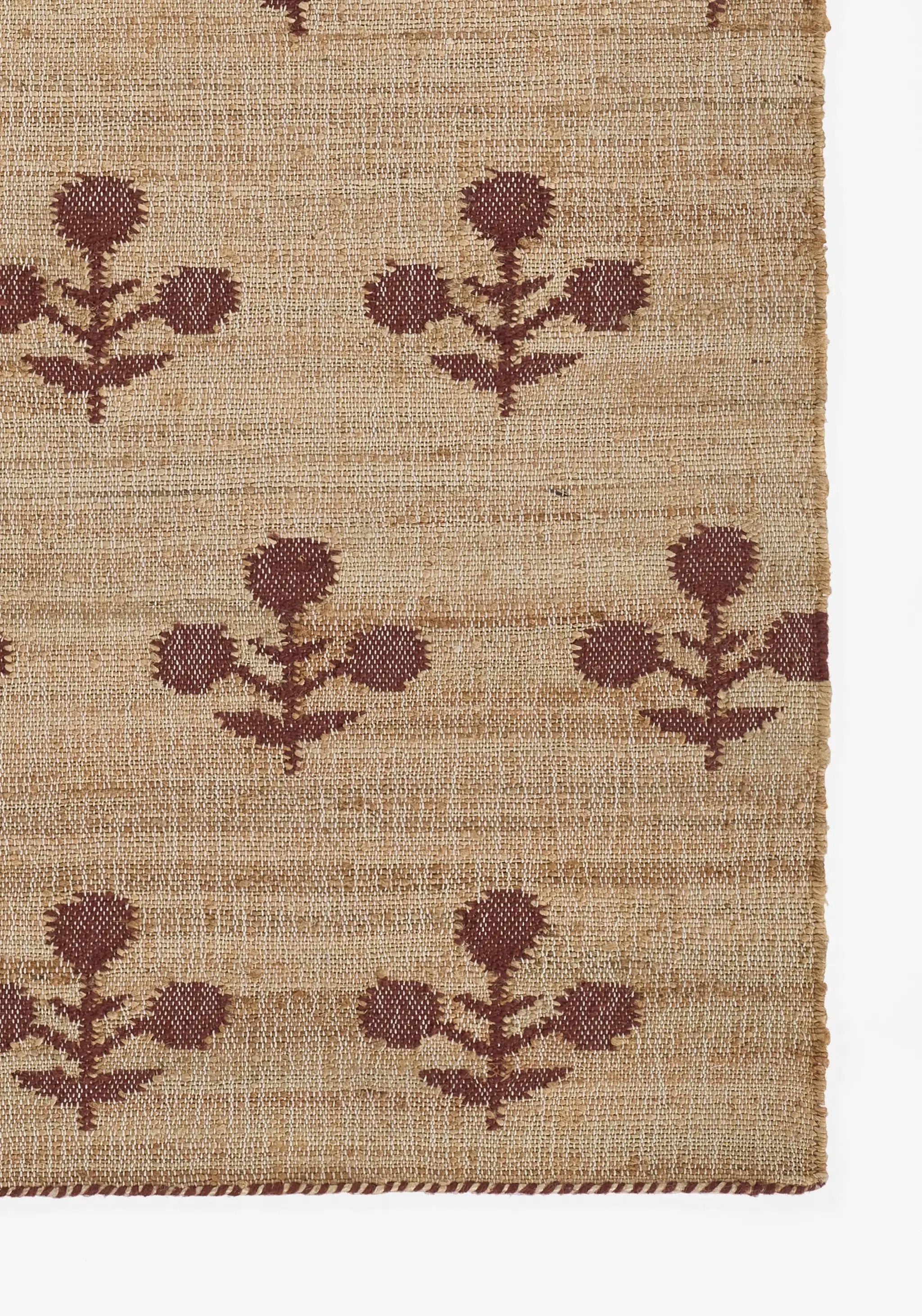Orchard ORC-2 (Bloom) Rust Area Rug by Erin Gates by Momeni