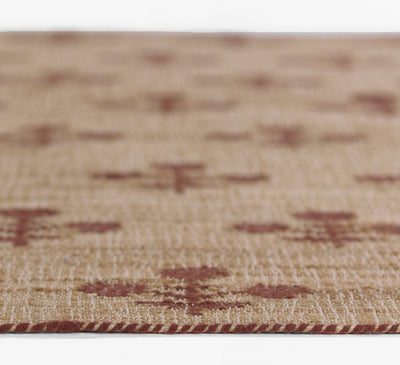 Erin Gates Orchard ORC-2 Rust Hand Woven Area Rug by Momeni