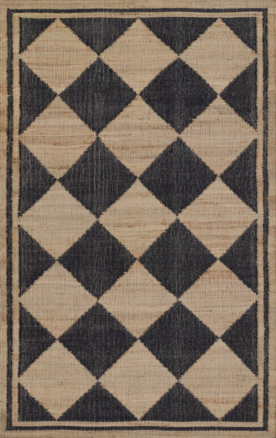 Erin Gates Orchard ORC-5 Black Hand Woven Area Rug by Momeni