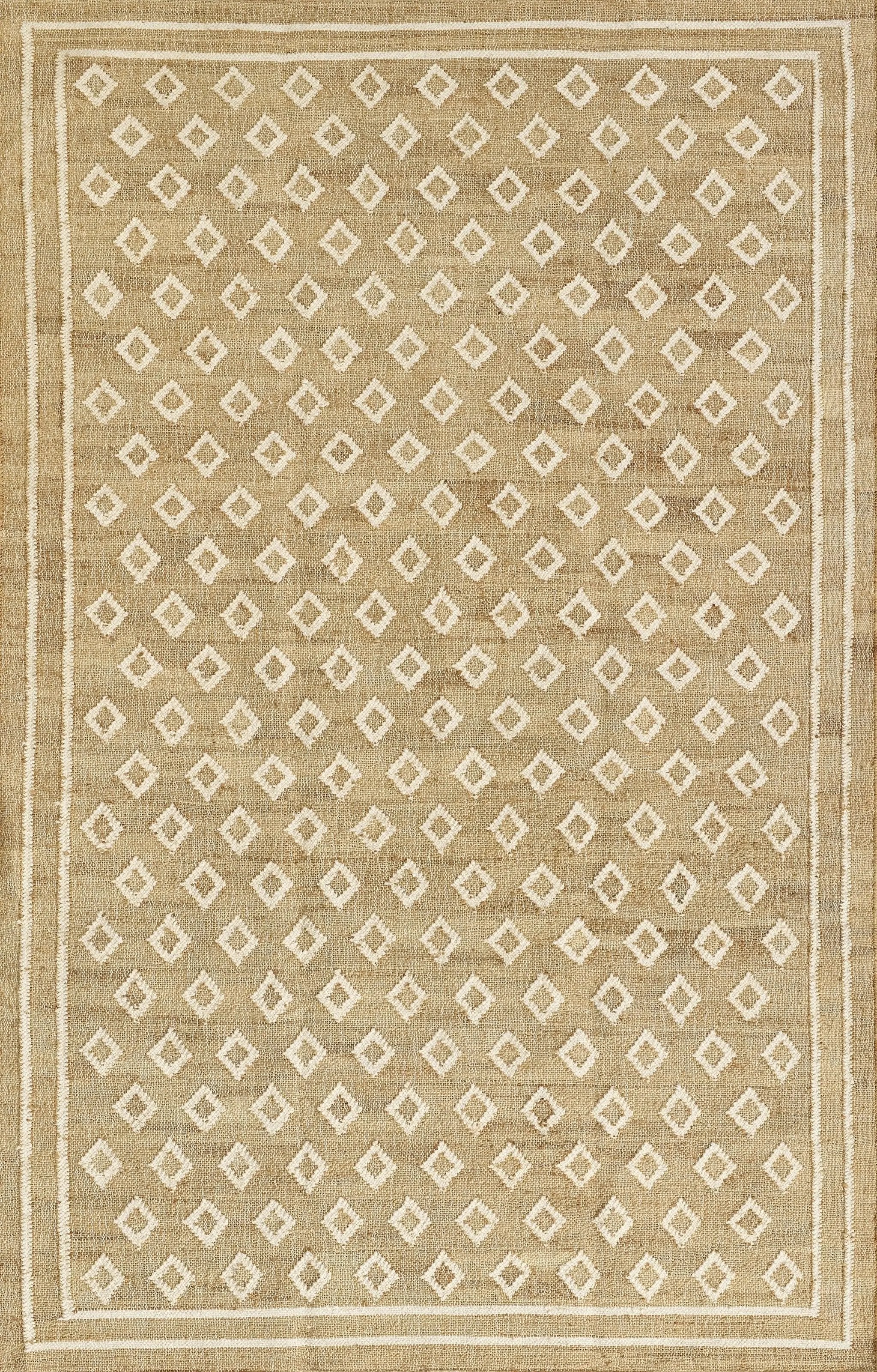 Orchard ORC-6 (Tiny Diamond) Natural Area Rug by Erin Gates by Momeni