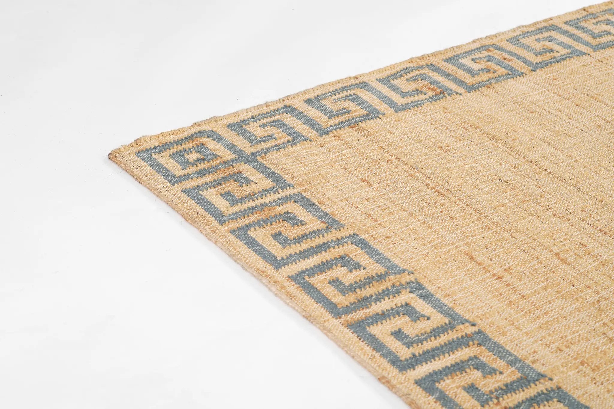 Orchard ORC-7 (Greek Key) Blue Area Rug by Erin Gates by Momeni