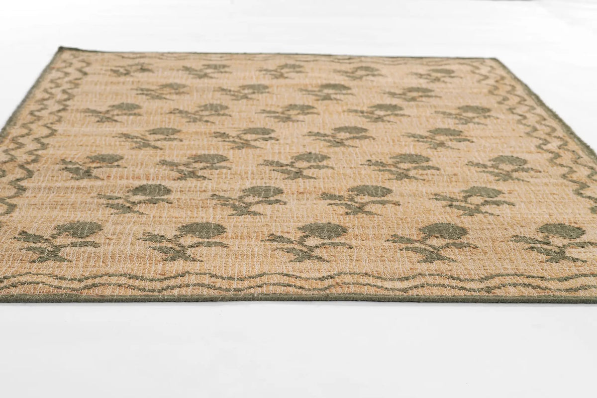 Orchard ORC-9 (Bloom) Green Area Rug by Erin Gates by Momeni