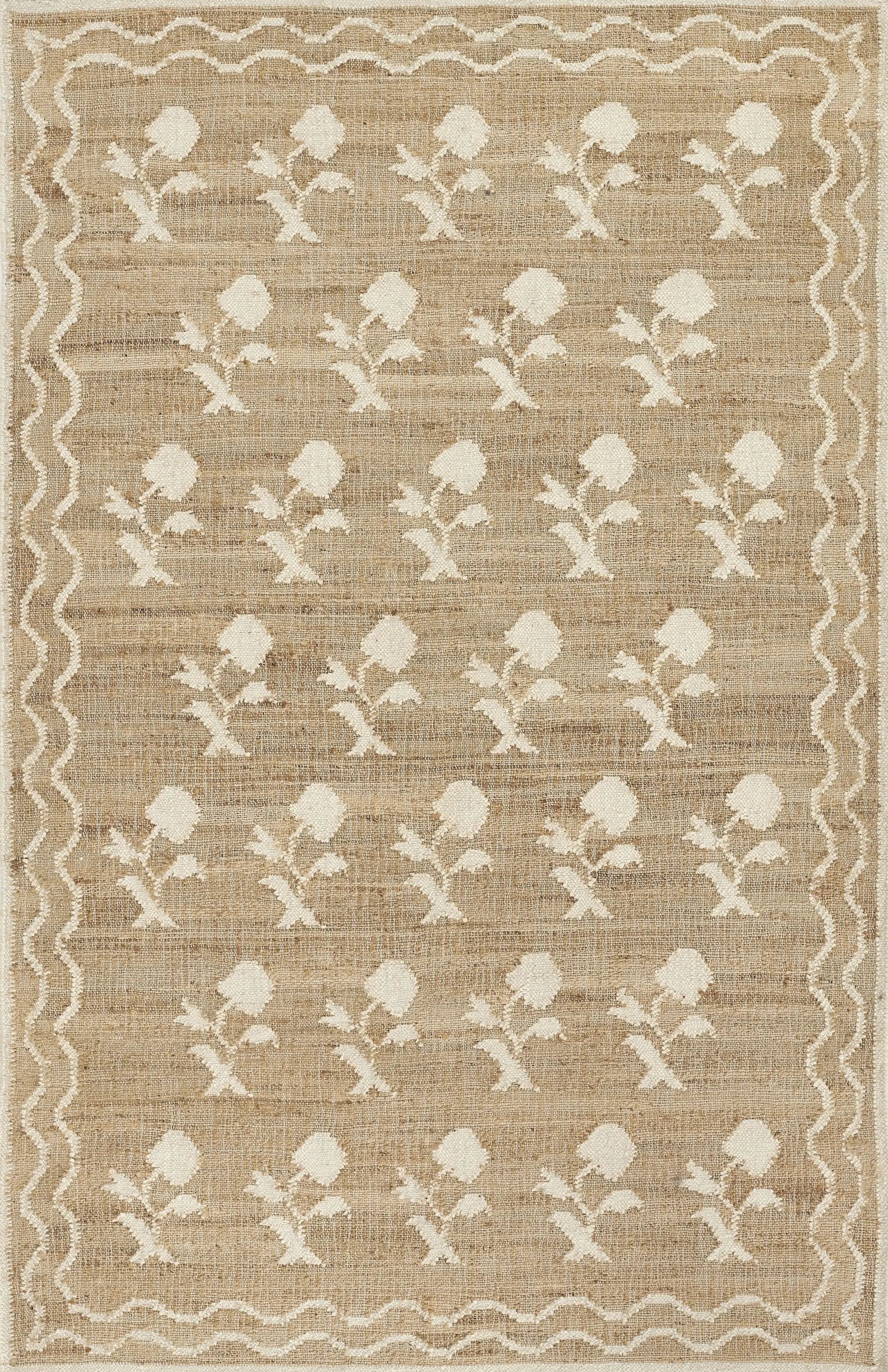 Orchard ORC-9 (Bloom) Ivory Area Rug by Erin Gates by Momeni