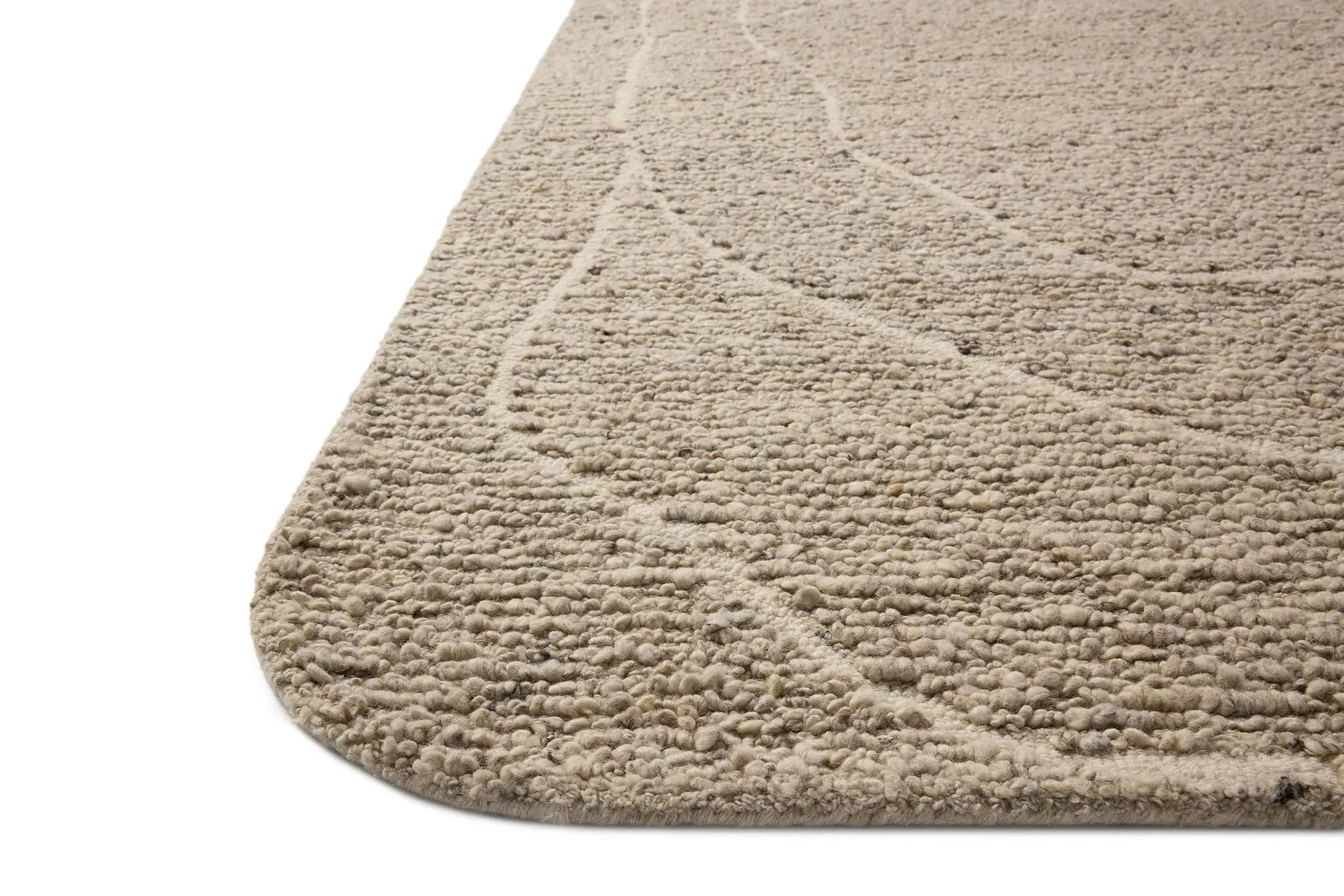 Otis OTT-01 Oatmeal / Ivory Area Rug by Loloi