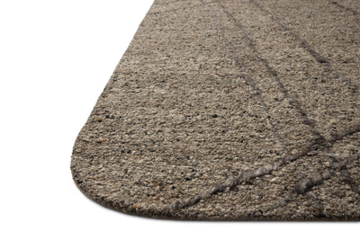 Crafted as a hand-tufted wool area rug, the Otis OTT-02 Stone / Pebble Area Rug brings grounding stone and subtle pebble warmth and linear character to your space