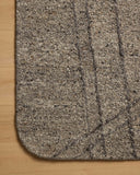 Crafted as a hand-tufted wool area rug, the Otis OTT-02 Stone / Pebble Area Rug brings grounding stone and subtle pebble warmth and linear character to your space