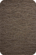 The Otis OTT-04 Bark / Brown Area Rug blends grounded bark and brown tones and linear motifs into a hand-tufted wool area rug with timeless appeal