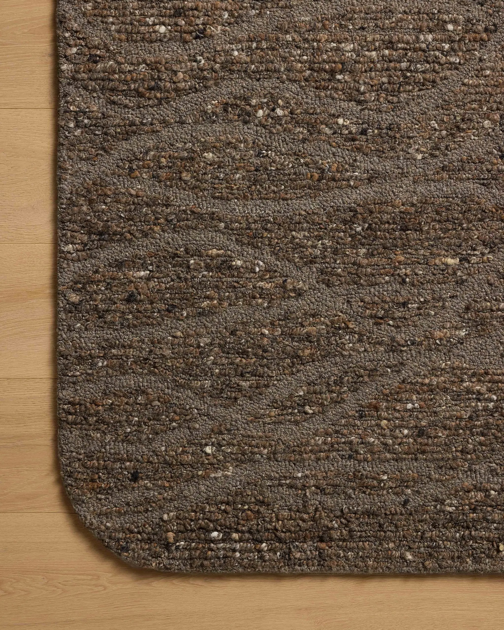 Otis OTT-04 Bark / Brown Area Rug by Loloi