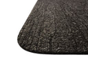 A stunning hand-tufted wool area rug with linear detail, the Otis OTT-05 Charcoal / Granite Area Rug features deep charcoal and striking granite tones for a polished look