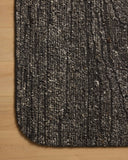 A stunning hand-tufted wool area rug with linear detail, the Otis OTT-05 Charcoal / Granite Area Rug features deep charcoal and striking granite tones for a polished look
