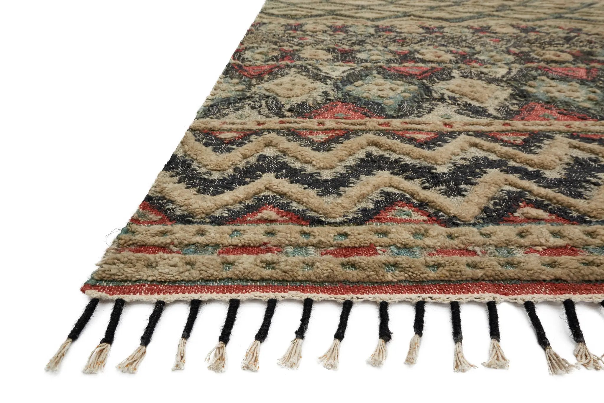 Owen OW-03 Indigo / Sage Area Rug by Loloi