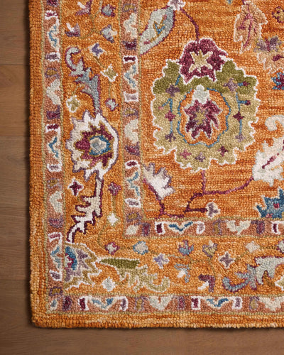 Padma PMA-01 Orange / Multi Area Rug by Loloi