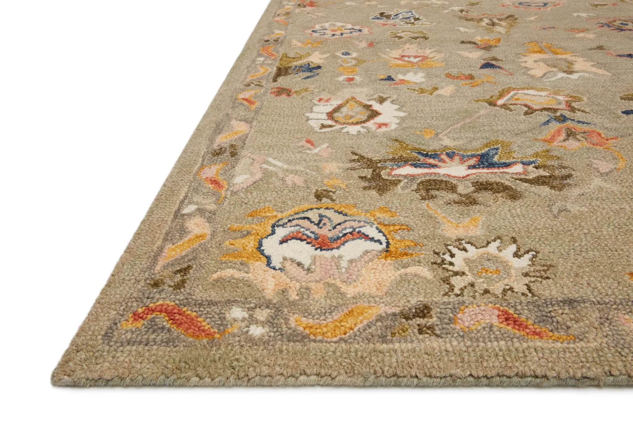 Padma PMA-02 Grey / Multi Area Rug by Loloi