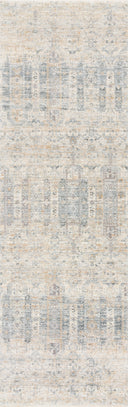 Pandora PAN-02 Ivory/Mist Area Rug, power-loomed polyester, high-low texture, timeless contemporary design