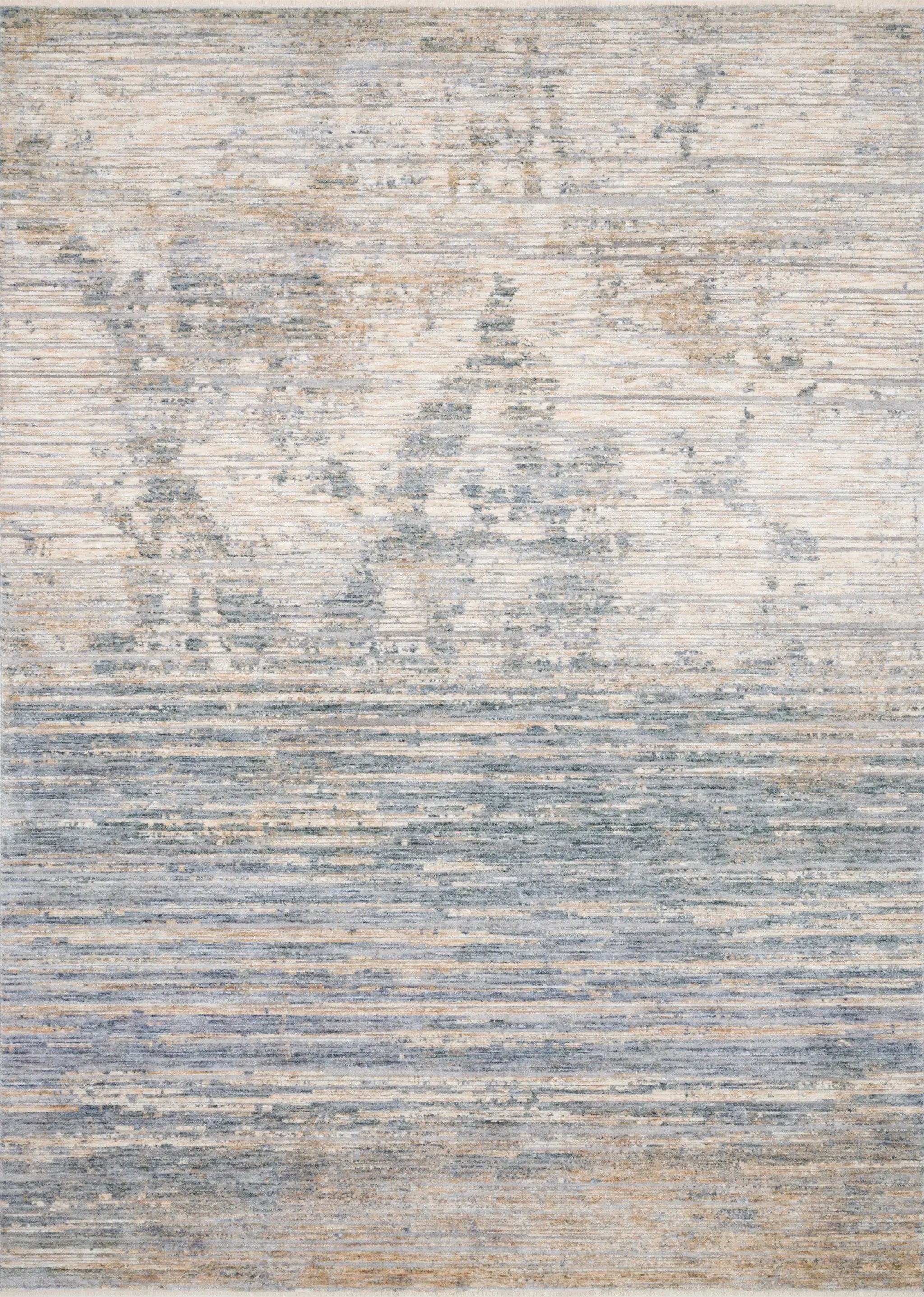 Pandora PAN-06 Ivory / Blue Area Rug by Loloi