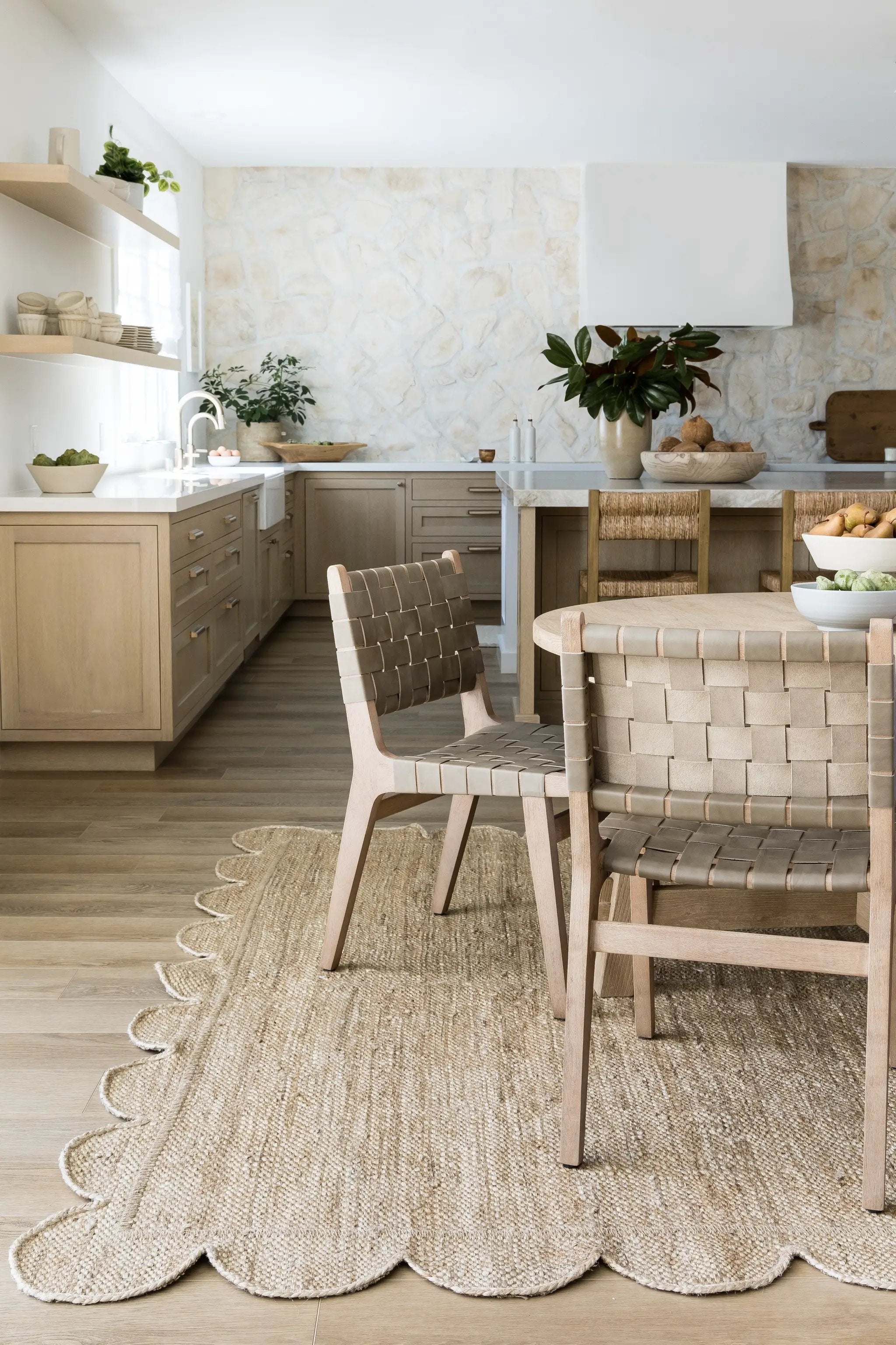 Parikia PRK-1 Natural Area Rug by Pure Salt by Momeni