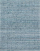Pasadena PAS-01 Aqua Area Rug, hand-loomed wool and viscose, plush pile, soothing aqua tones