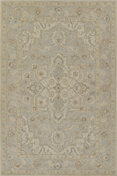 Momeni Pasha PSH-1 Light Blue Hand Tufted Area Rug
