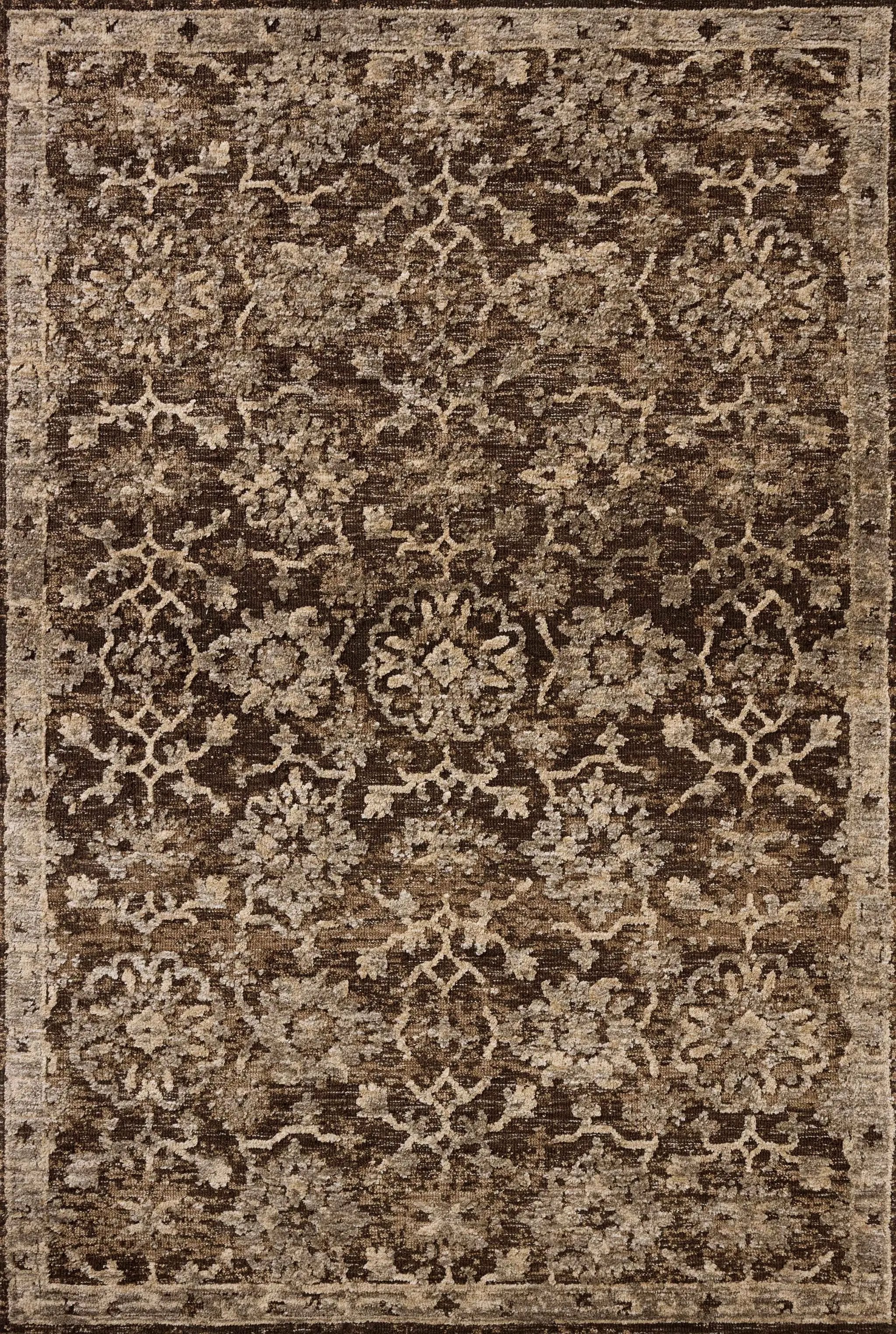 Percival PCV-02 Bark / Pebble Area Rug by Loloi