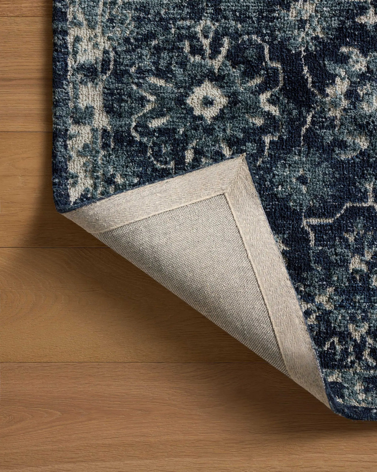 Percival PCV-02 Navy / Ivory Area Rug by Loloi