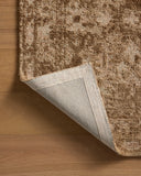 The Percival PCV-03 Mocha / Sand Area Rug transforms any space with luxurious mocha and sandy tones and traditional design in a power-loomed polyester area rug