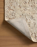 A power-loomed polyester area rug in warm natural and salmon tones with traditional motifs, the Percival PCV-04 Natural / Salmon Area Rug grounds your room beautifully