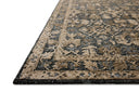 The Percival PCV-05 Denim /Granite Area Rug is a power-loomed polyester area rug that radiates casual denim and striking granite charm and traditional elegance