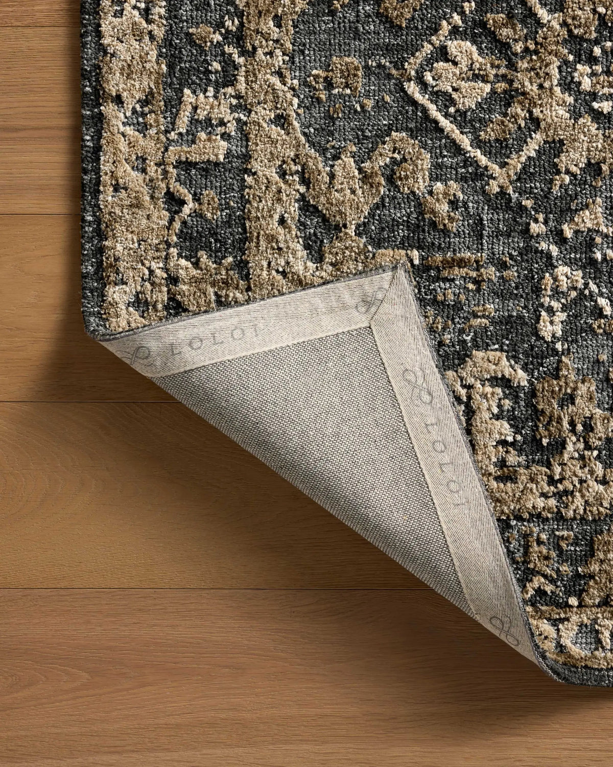 Percival PCV-05 Denim /Granite Area Rug by Loloi
